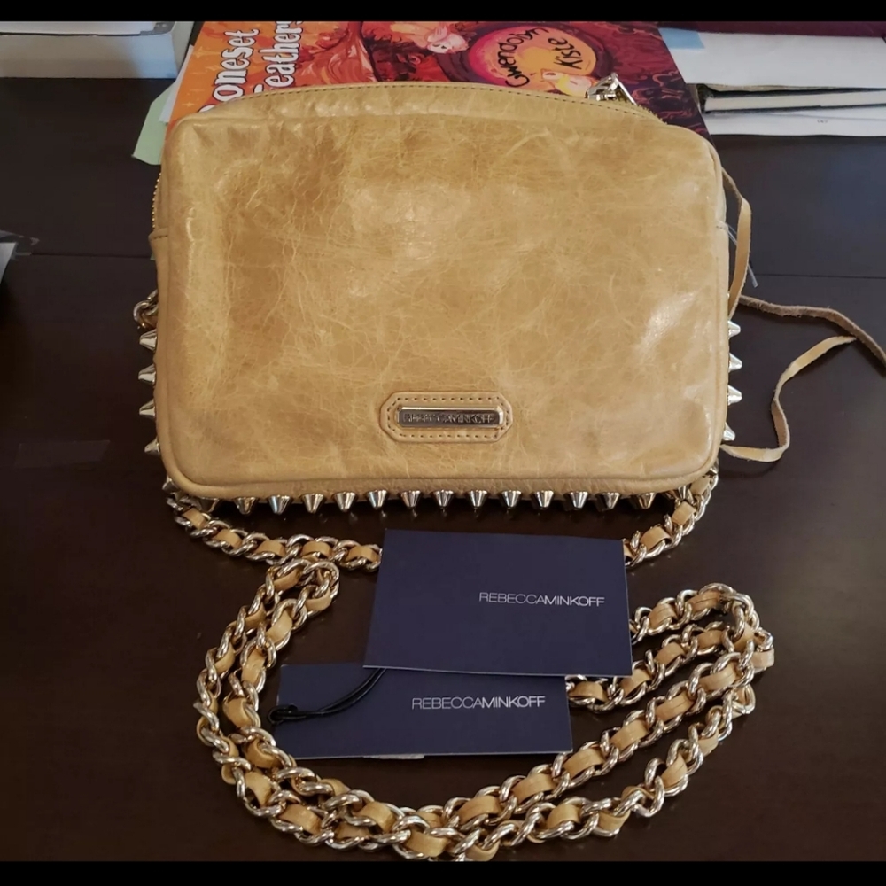 Rebecca Minkoff Flirty Spiked Crossbody Bag Rare